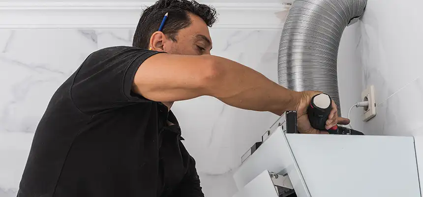 Precision In-wall Dryer Vent Cleaning & Rerouting Corrections in Baldwin Park, CA